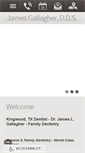 Mobile Screenshot of jameslgallagherdds.com